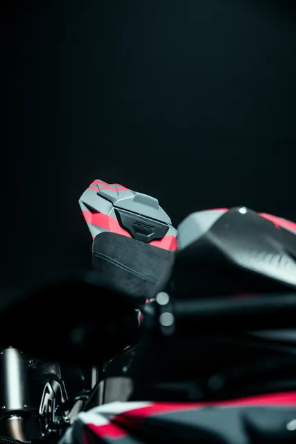 Heckdetail des Superbikes